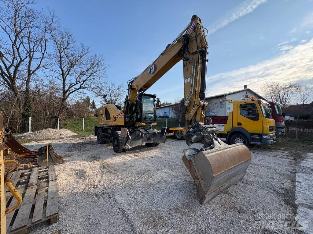CAT M 318 Gumikerekes kotrók