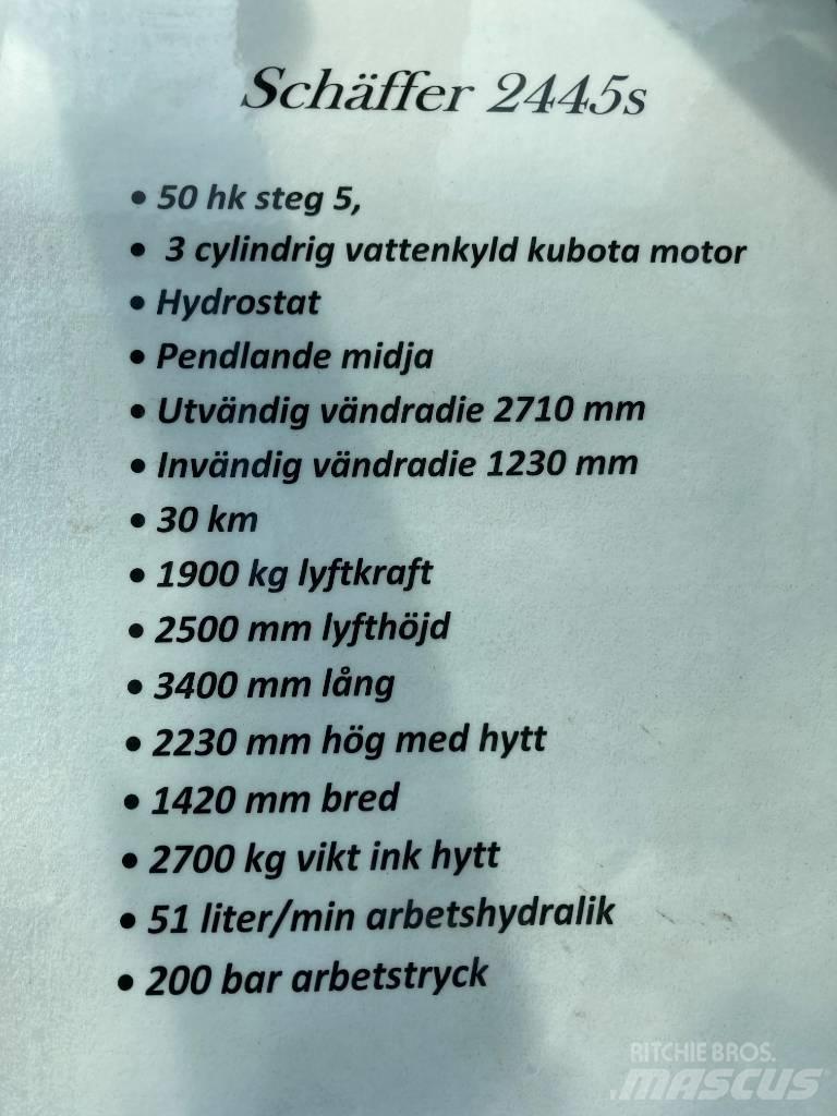Schäffer 2445s Univerzális rakodók