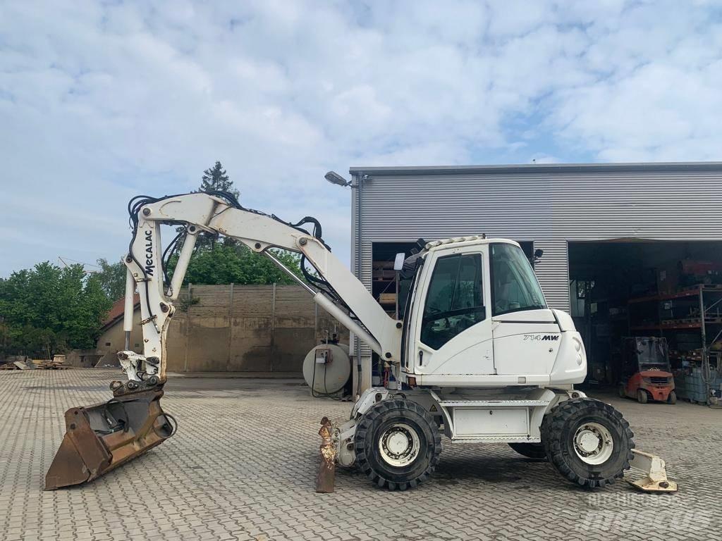 Mecalac 714 MW Gumikerekes kotrók