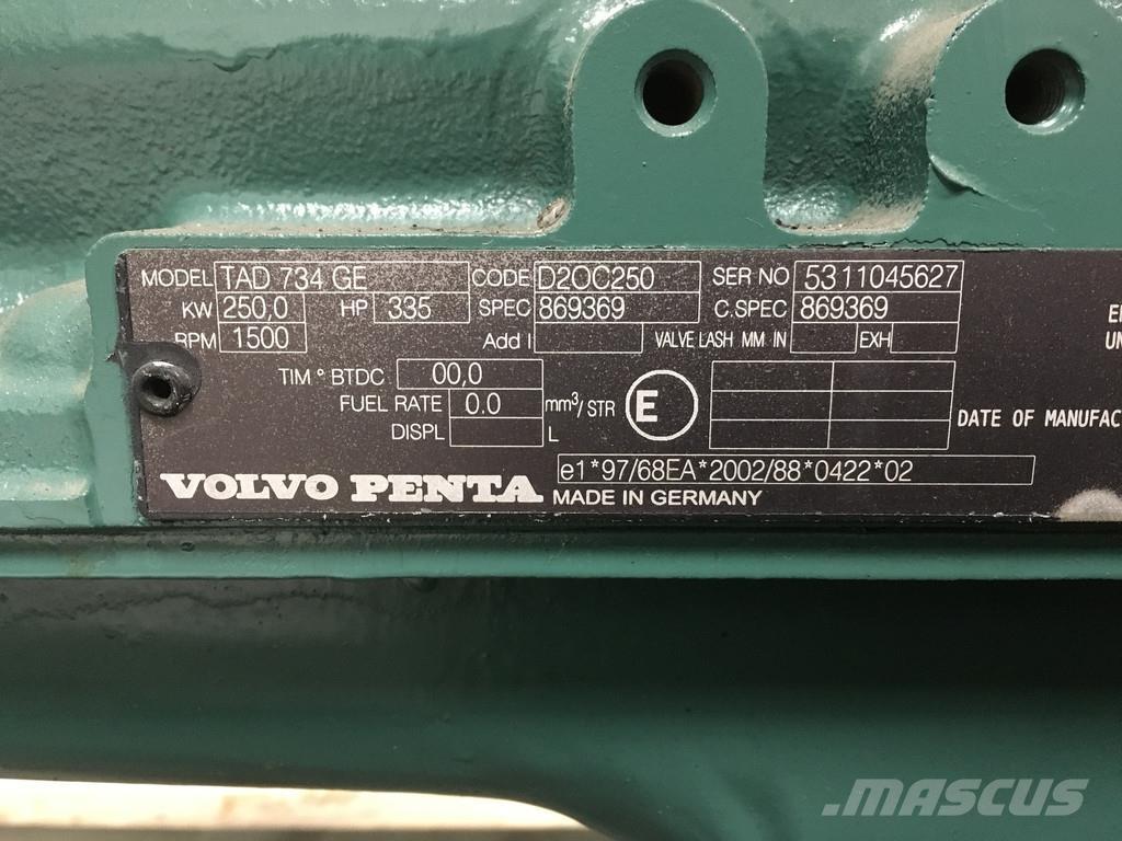 Volvo TAD734GE NEW Motorok