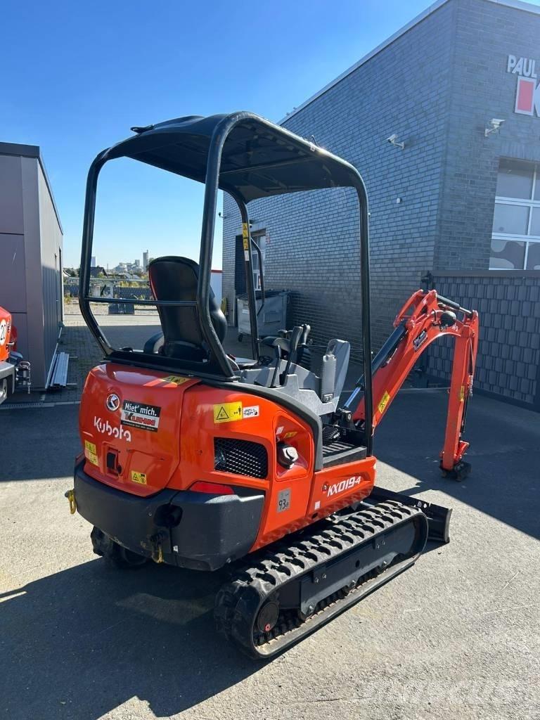 Kubota KX019-4 HGL Mini kotrók < 7t