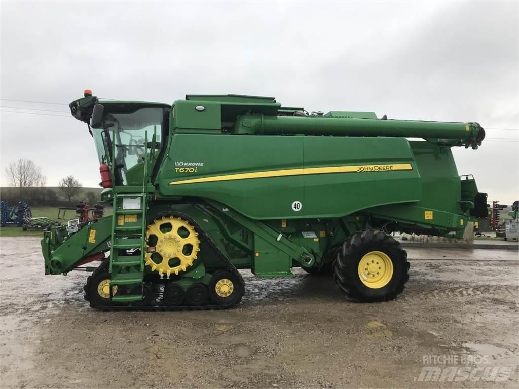 John Deere T670 Kombájnok