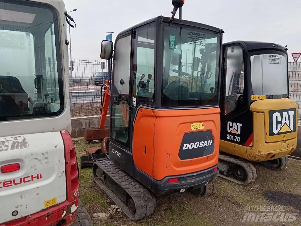 Doosan DX 19 Mini kotrók < 7t