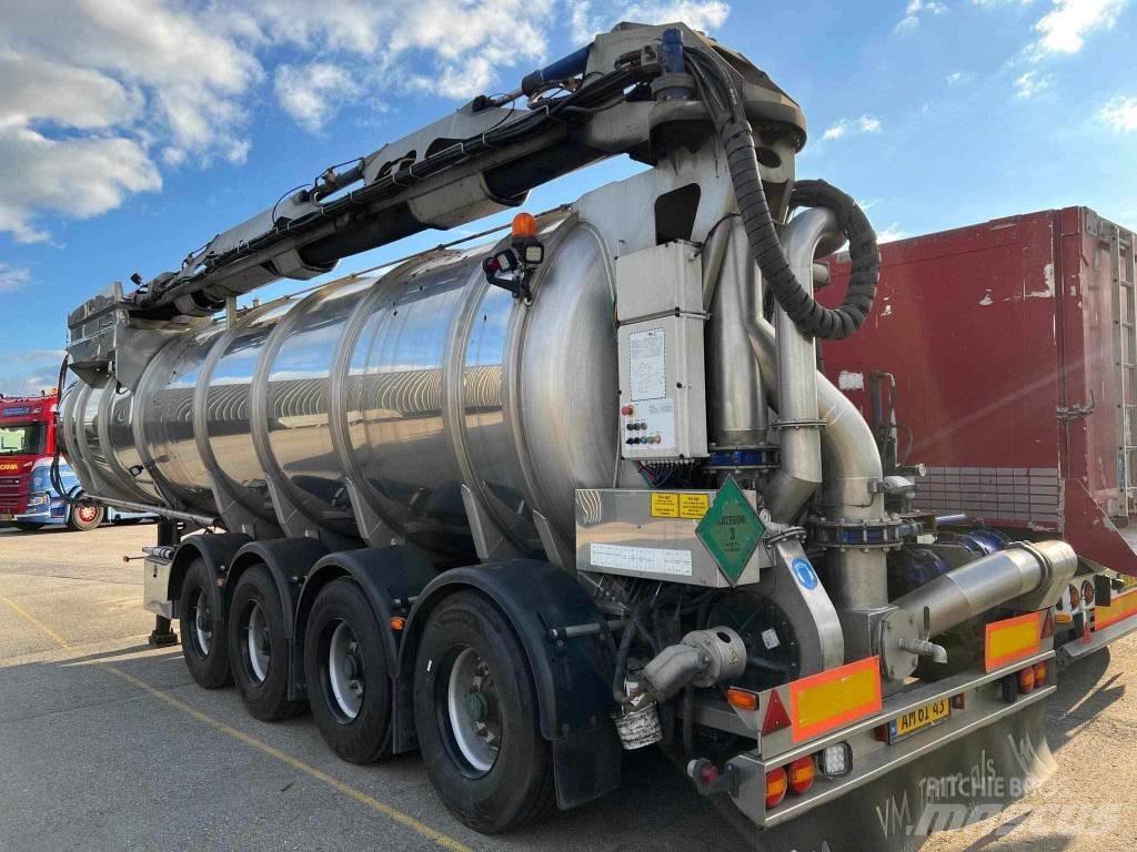 VM tarm tanktrailer Tartályos félpótkocsik