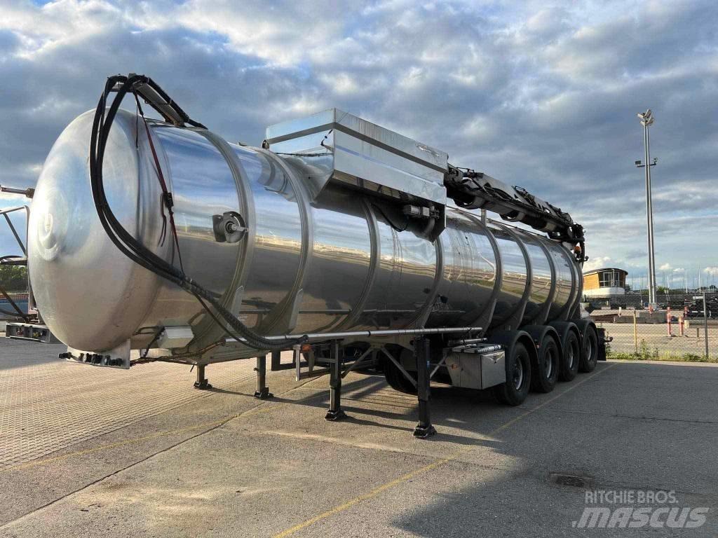 VM tarm tanktrailer Tartályos félpótkocsik