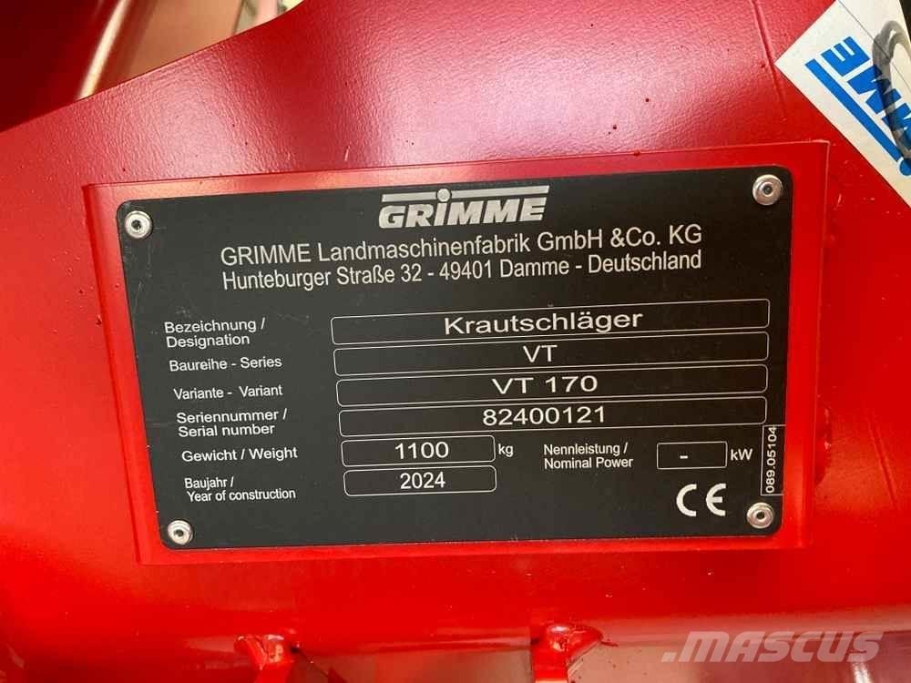 Grimme VT 170 Egyéb mezőgazdasági gépek