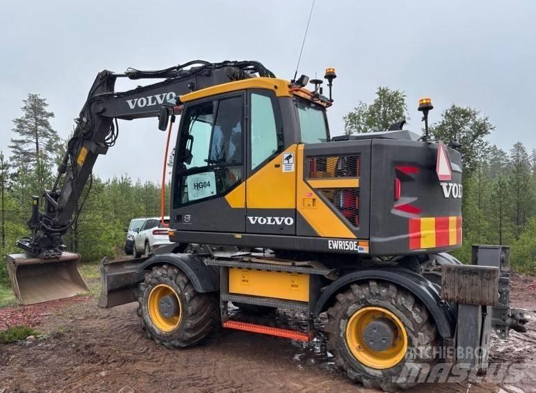 Volvo EWR 150 E Gumikerekes kotrók