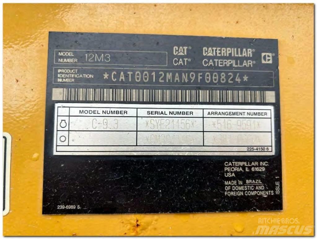 CAT 12 M 3 Gréderek