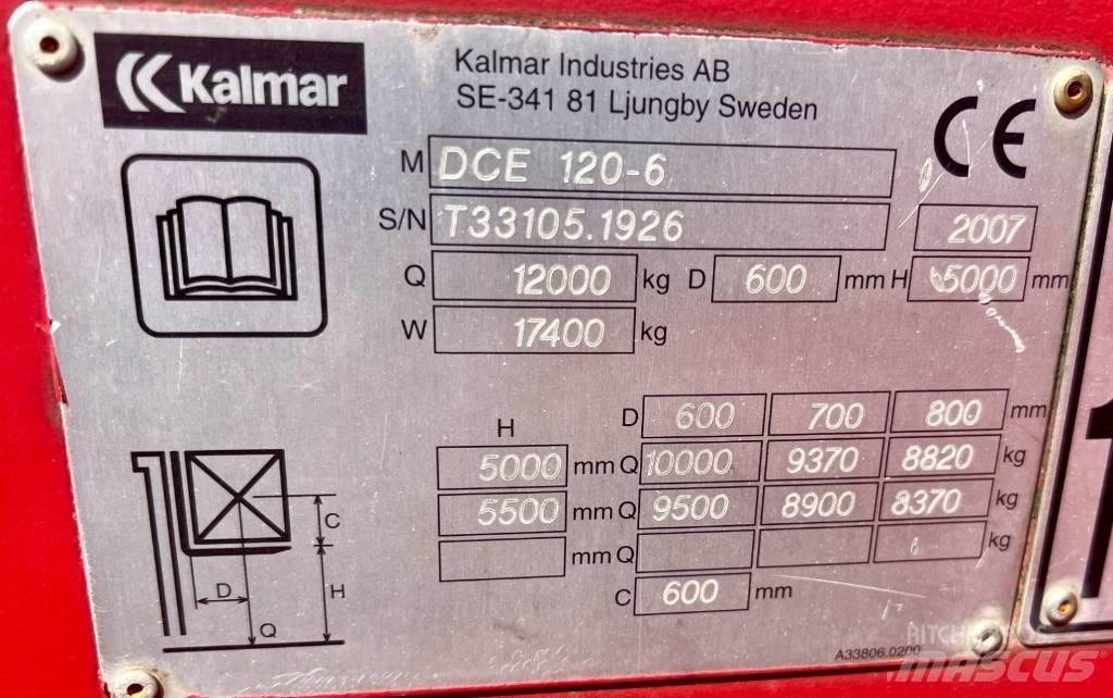 Kalmar DCE120-6 Dízel targoncák