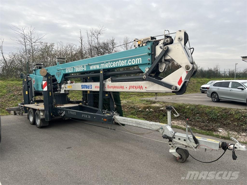 Paus PTK 31 Önszerelő toronydaruk