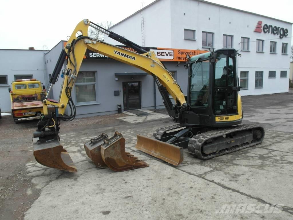 Yanmar Vio 57 U Mini kotrók < 7t