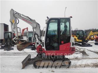 Takeuchi TB 230 Mini kotrók < 7t