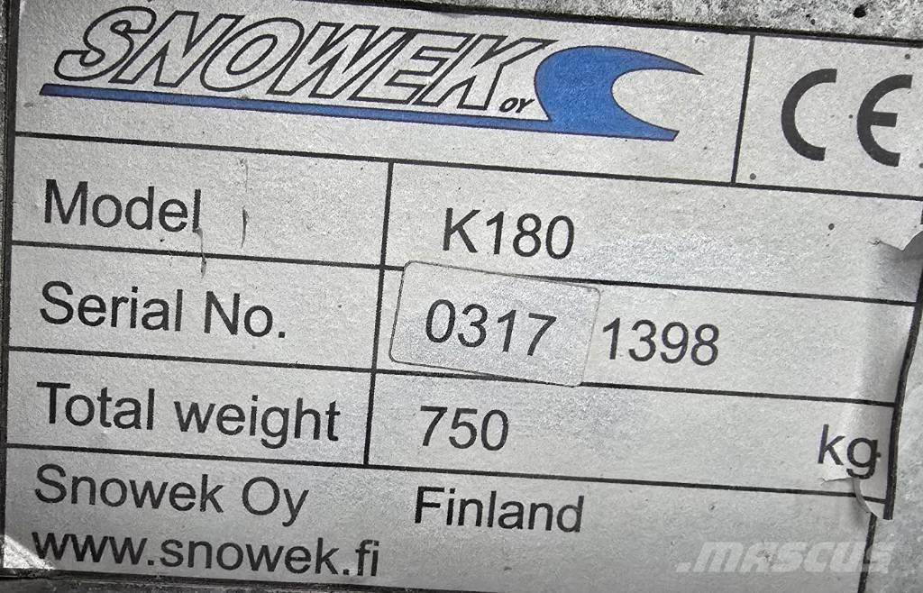 Snowek K180 Egyéb útkarbantartó és hókotró gépek
