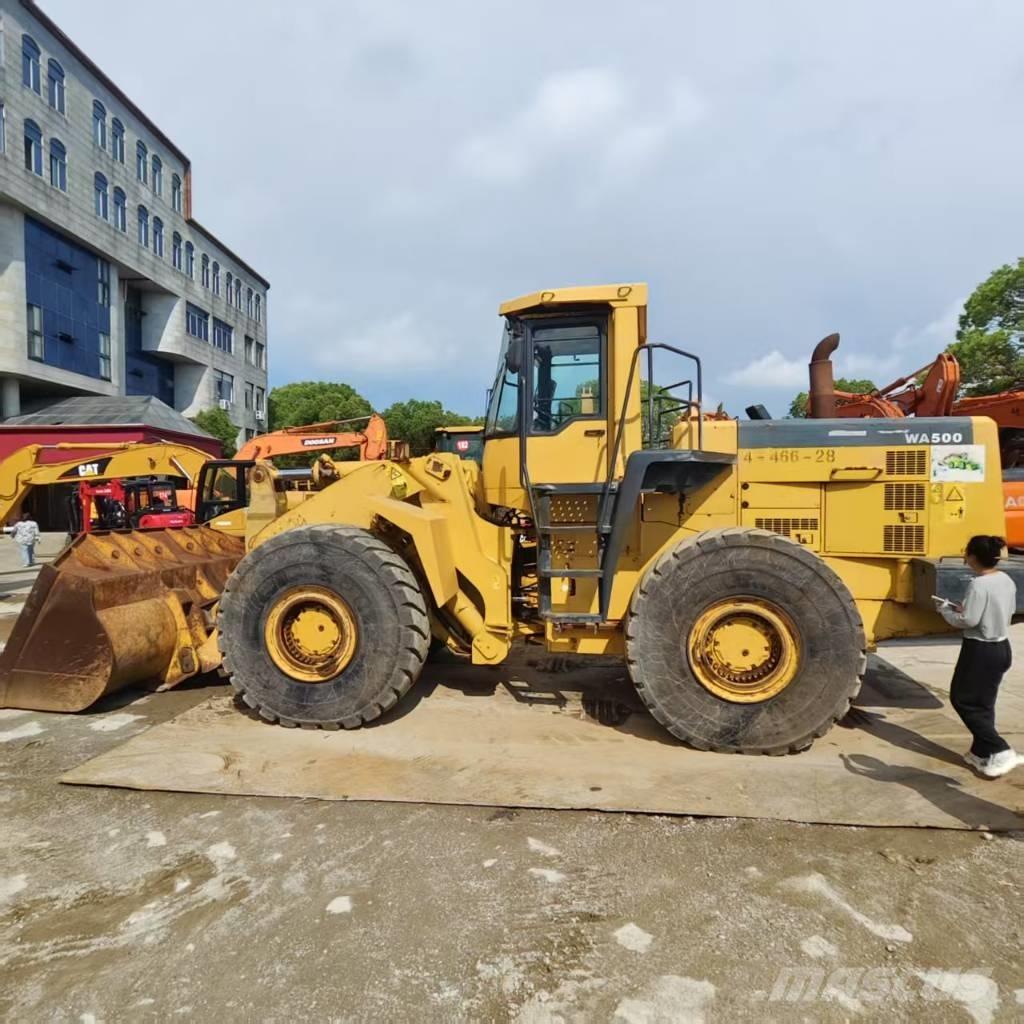 Komatsu WA 500-3 Gumikerekes homlokrakodók