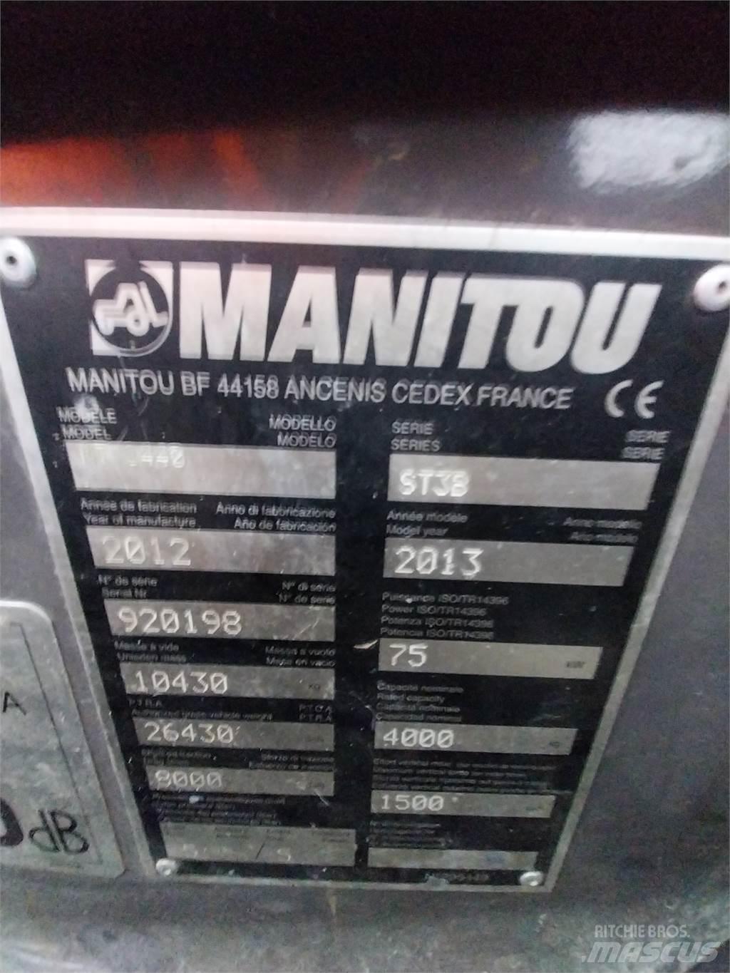 Manitou MT1440 Teleszkópos rakodók
