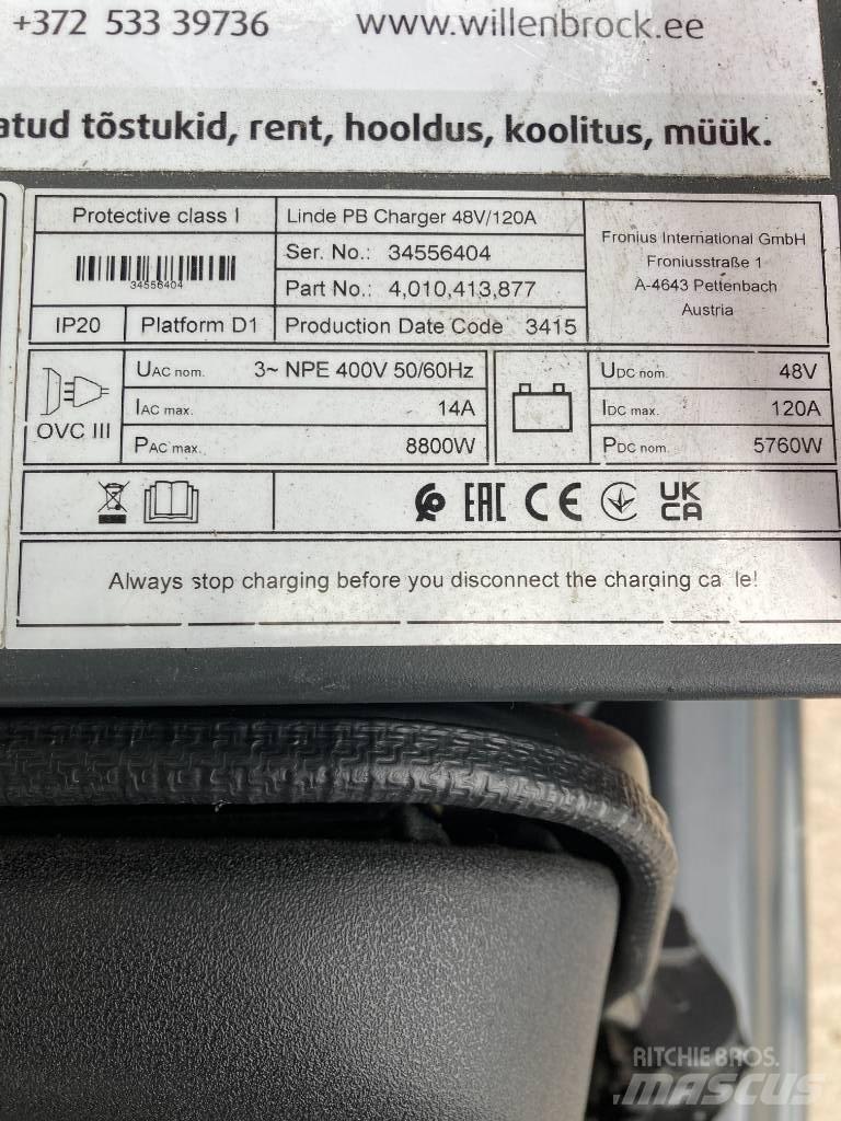 Linde EG20PH/1275-02 Elektromos targoncák