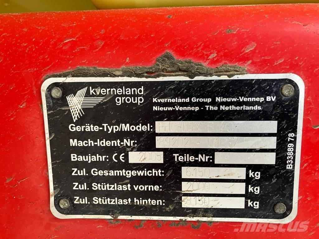 Rau Phoenix B 40 Vontatott trágyaszórók