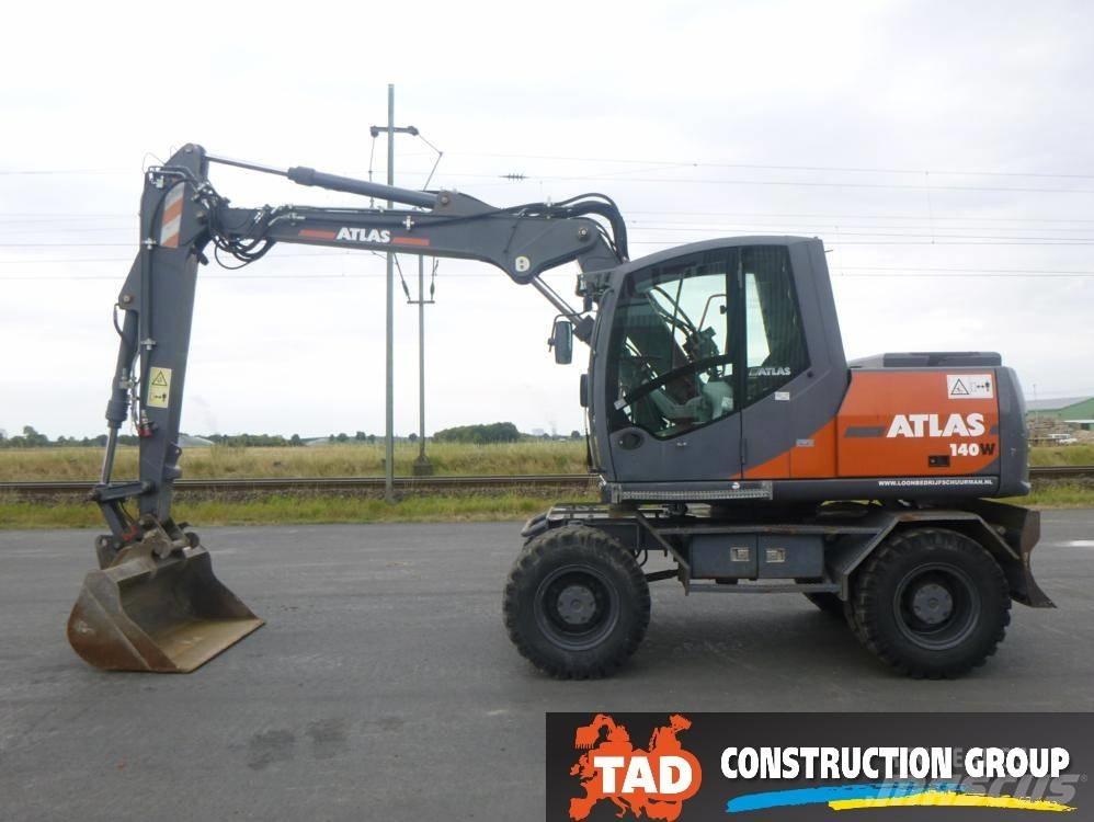 Atlas 140 W Gumikerekes kotrók