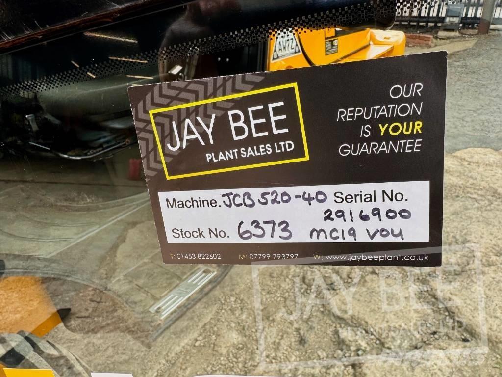 JCB 520-40 Teleszkópos rakodók
