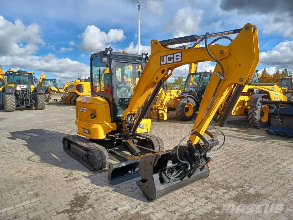 JCB 35 Z Mini kotrók < 7t