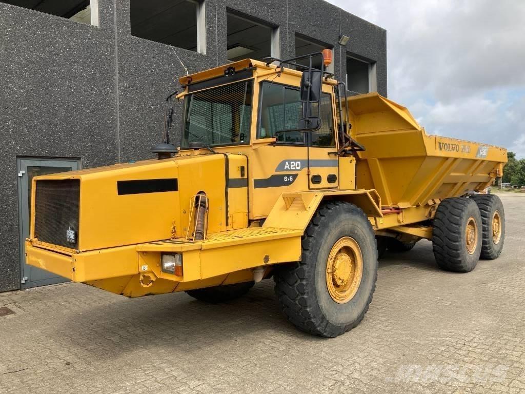 Volvo A 20 6x6 Csuklósdömperek
