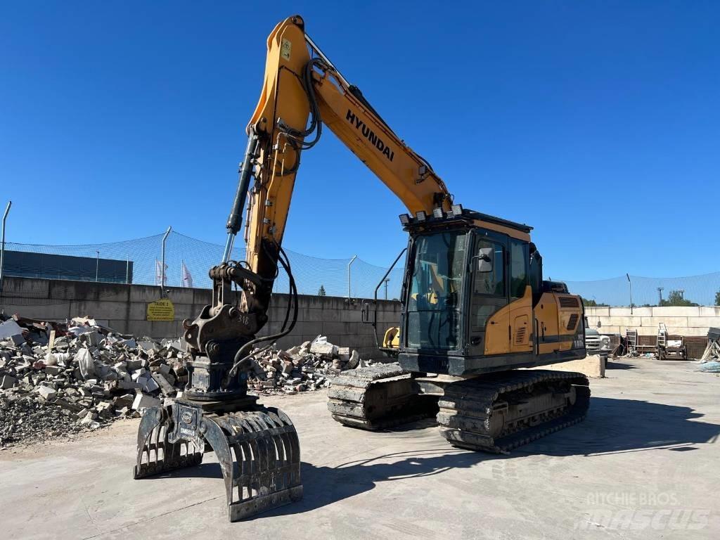 Hyundai HX 140 HRC Lánctalpas kotrók