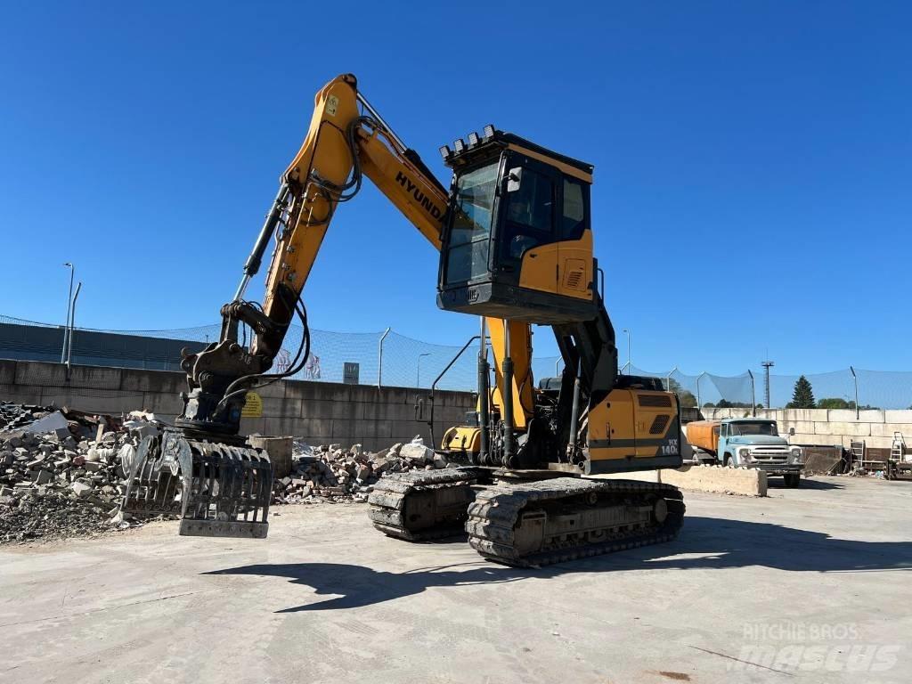 Hyundai HX 140 HRC Lánctalpas kotrók