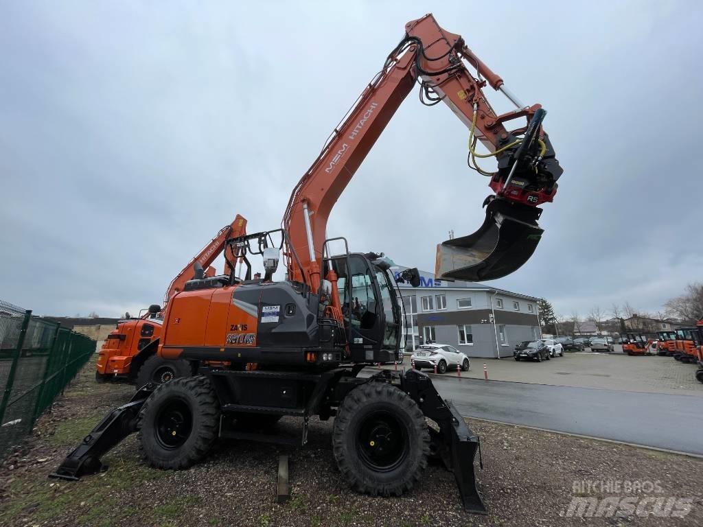 Hitachi ZX180W-7 Gumikerekes kotrók