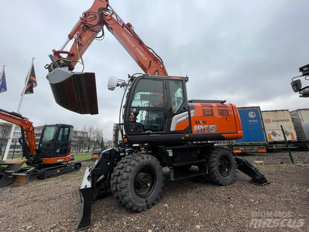 Hitachi ZX180W-7 Gumikerekes kotrók