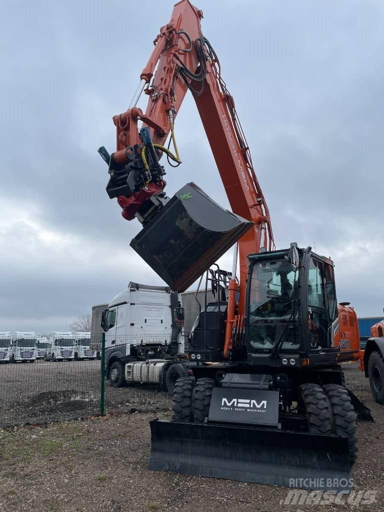 Hitachi ZX180W-7 Gumikerekes kotrók