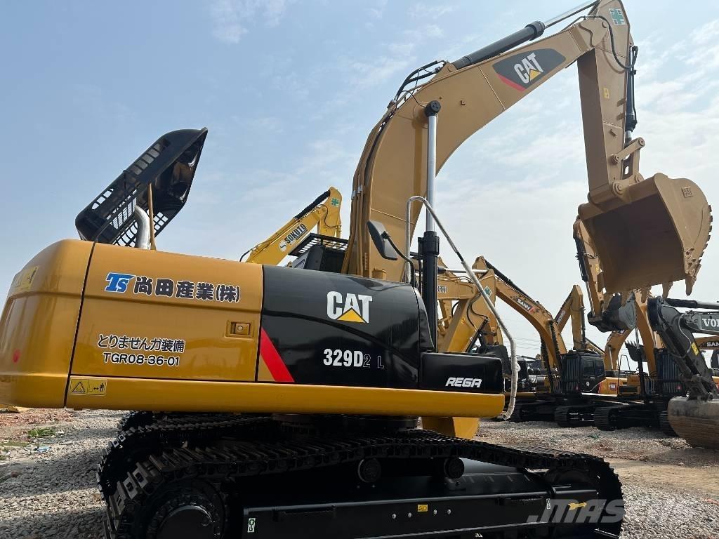 CAT 329D2 Lánctalpas kotrók