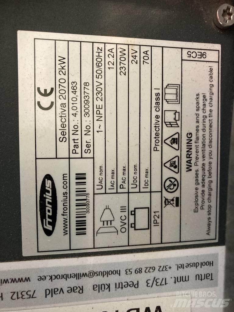 Linde E12/386 Elektromos targoncák