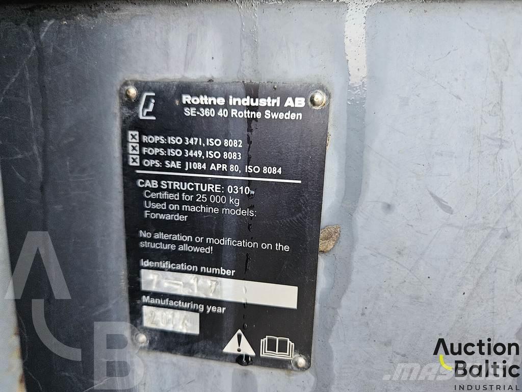 Rottne F10 Kihordók