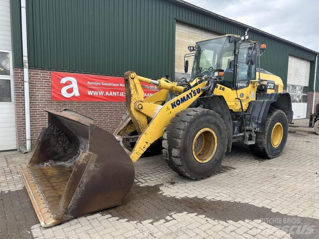Komatsu WA270 8 Gumikerekes homlokrakodók