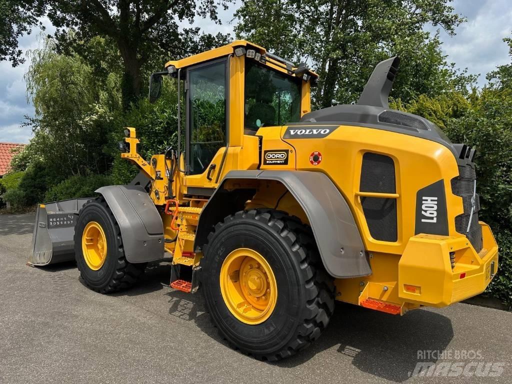 Volvo L 60 H Gumikerekes homlokrakodók