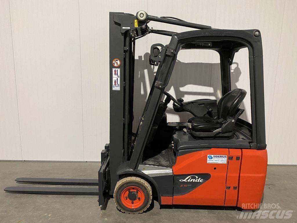 Linde E16C-02 Elektromos targoncák