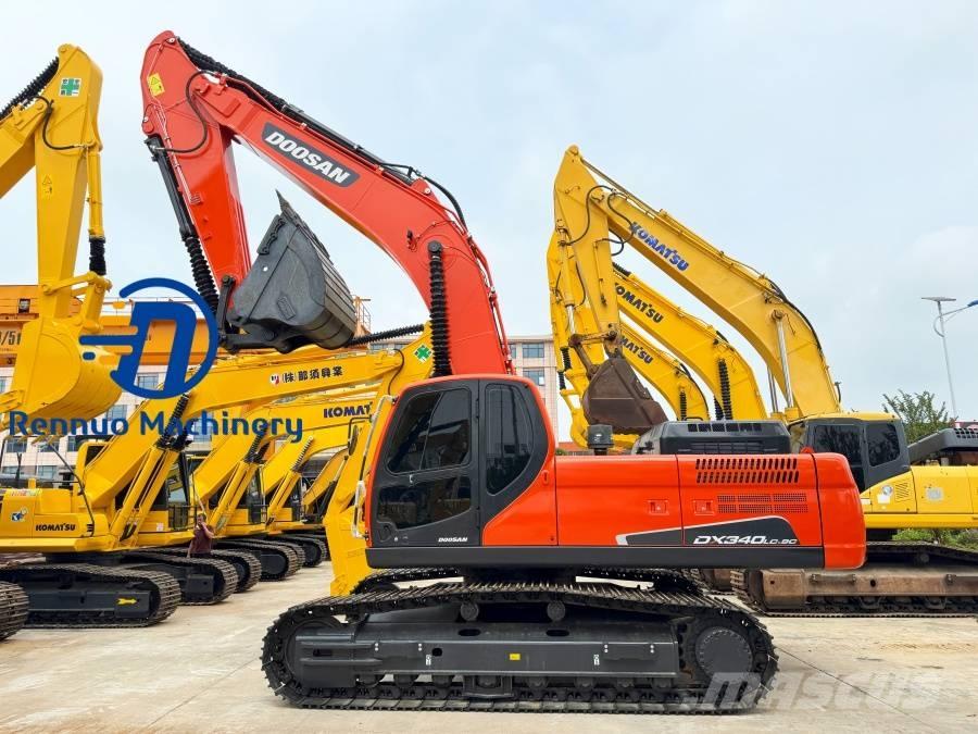 Doosan DX 340 Lánctalpas kotrók