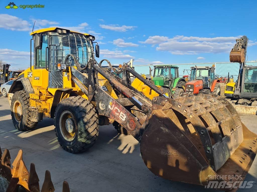 JCB 417 HT Gumikerekes homlokrakodók