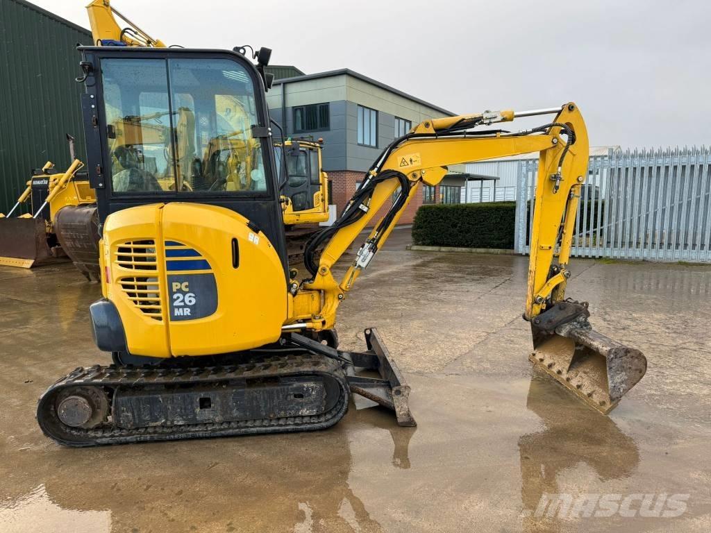 Komatsu PC 26 MR-3 Mini kotrók < 7t
