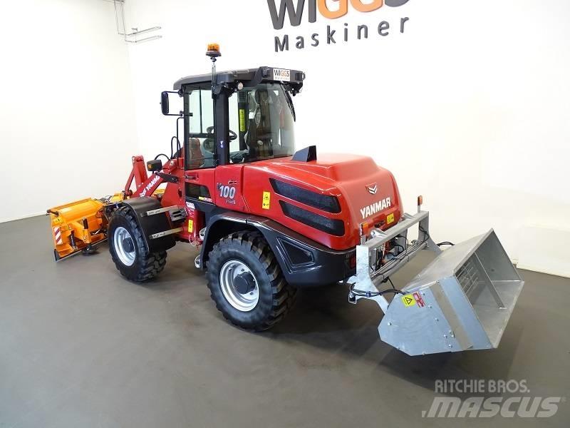 Yanmar V100-5 Gumikerekes homlokrakodók