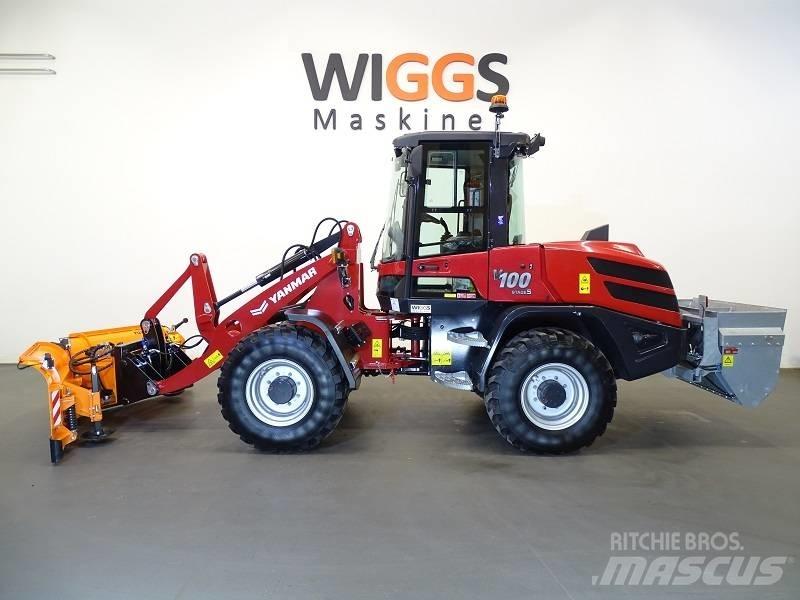 Yanmar V100-5 Gumikerekes homlokrakodók