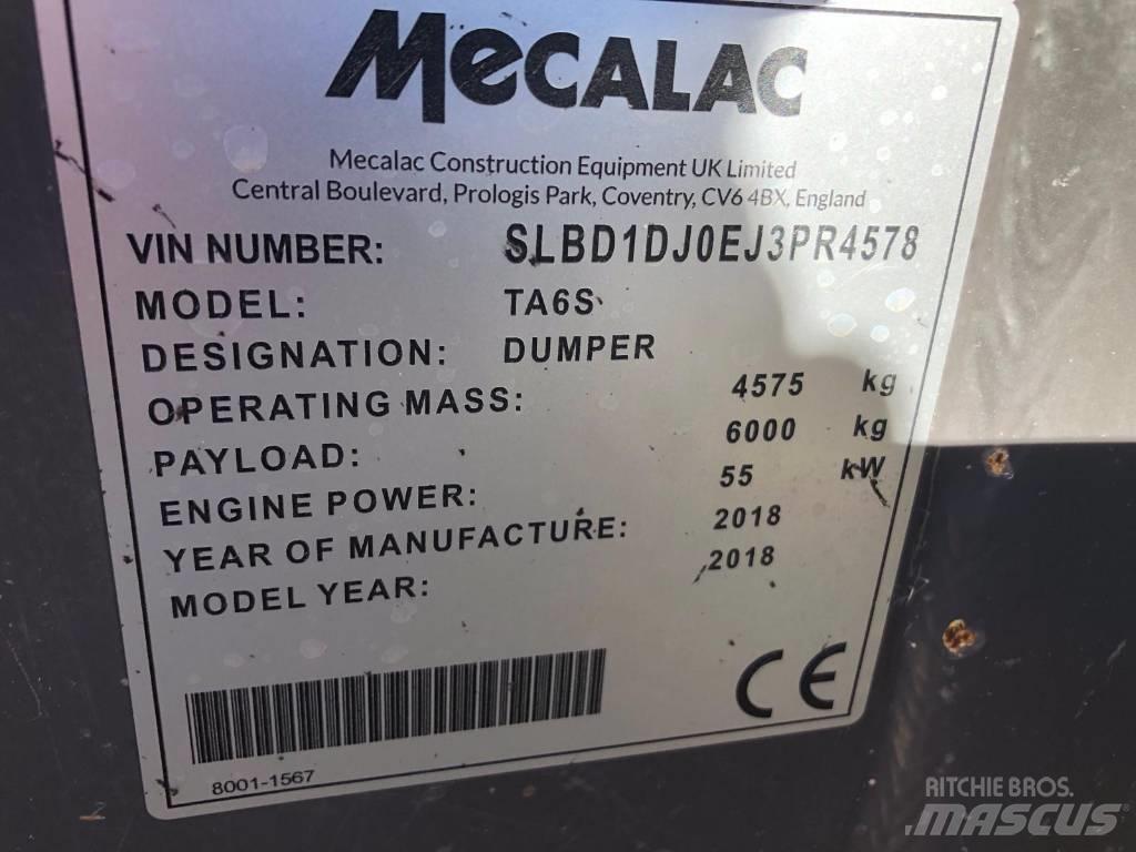 Mecalac TA6S Mezei dömperek