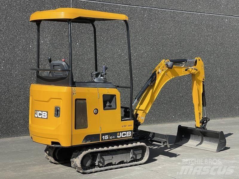 JCB 15 C - 1 Mini kotrók < 7t