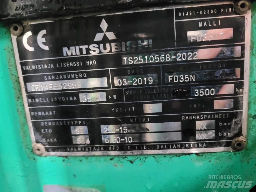 Mitsubishi FD35NTD Dízel targoncák