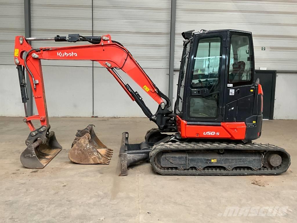 Kubota U 50-5 Mini kotrók < 7t