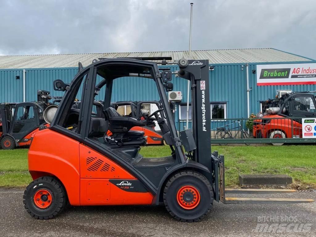 Linde H35T-02 Gázüzemű targoncák