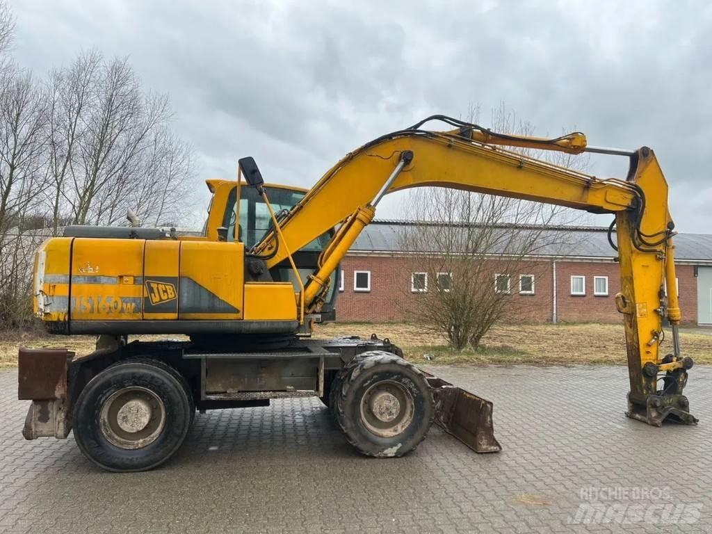 JCB JS 160W Gumikerekes kotrók