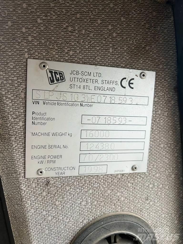 JCB JS 160W Gumikerekes kotrók