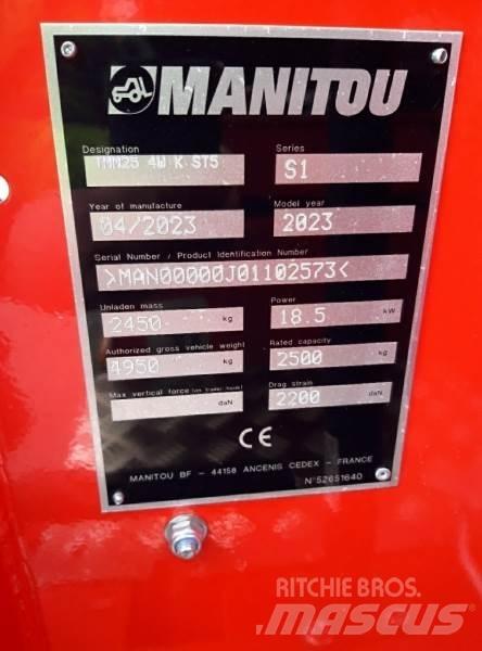 Manitou TMM25 4W Teherautóra szerelt targonca