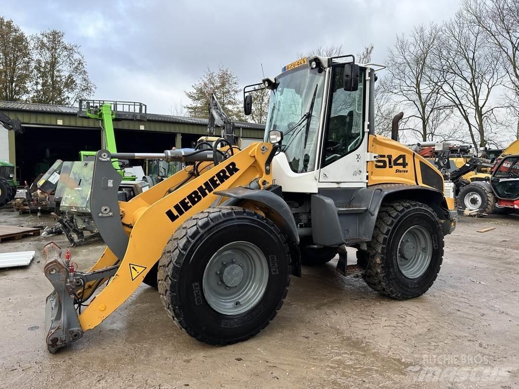 Liebherr L514 Gumikerekes homlokrakodók